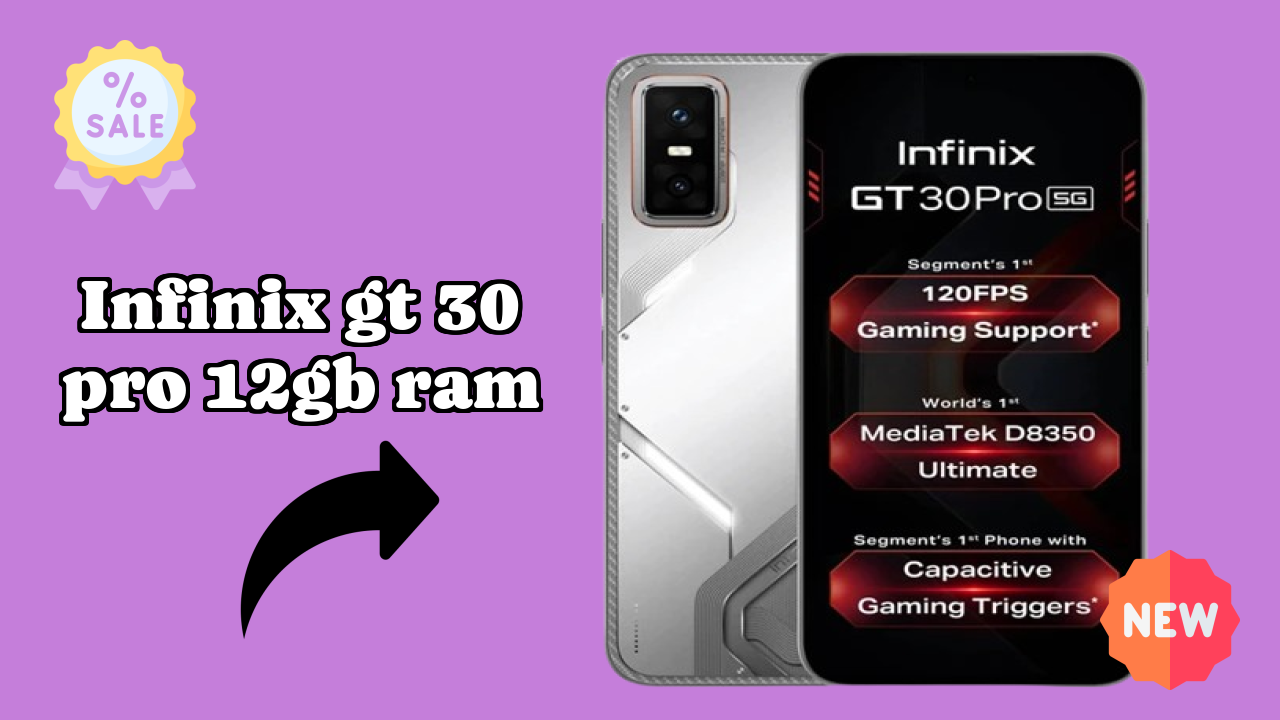Infinix GT 30 Pro 12GB RAM डिस्प्ले तकनीक: LTPS AMOLED क्वॉलिटी
