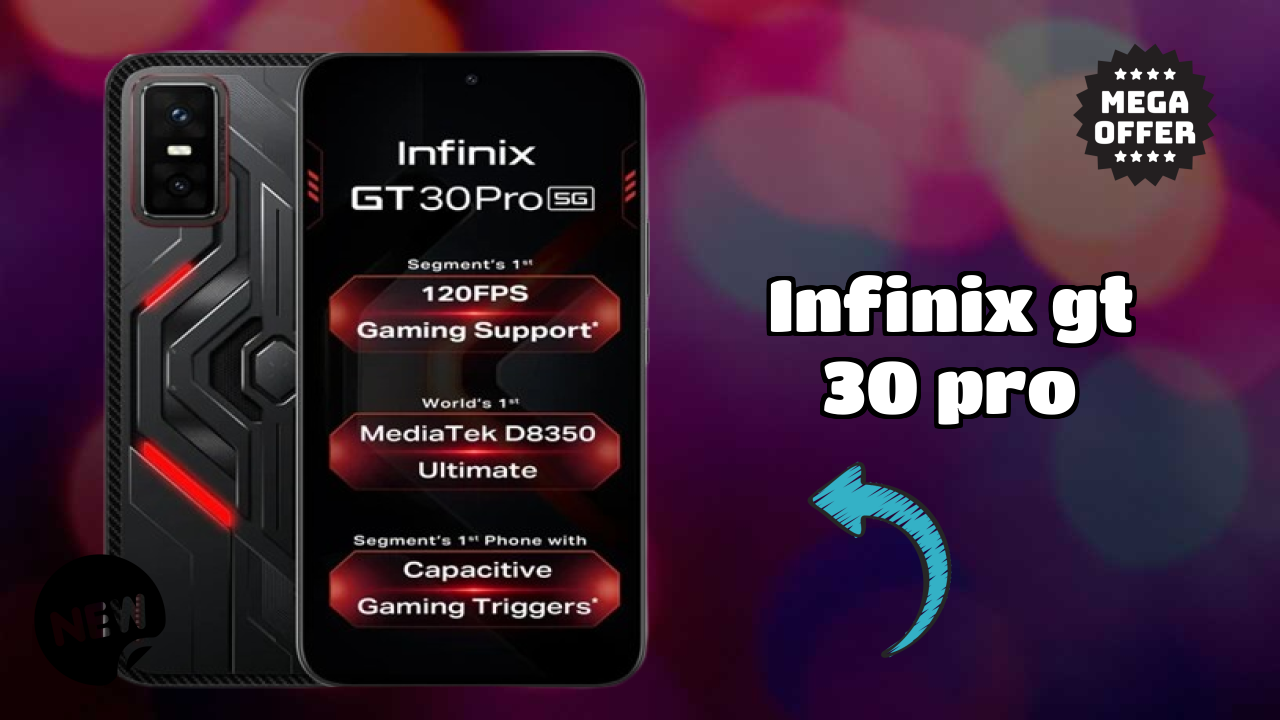क्या Infinix GT 30 Pro फोटोग्राफी के लिए अच्छा है? 108 MP + 8 MP Rear Camera समीक