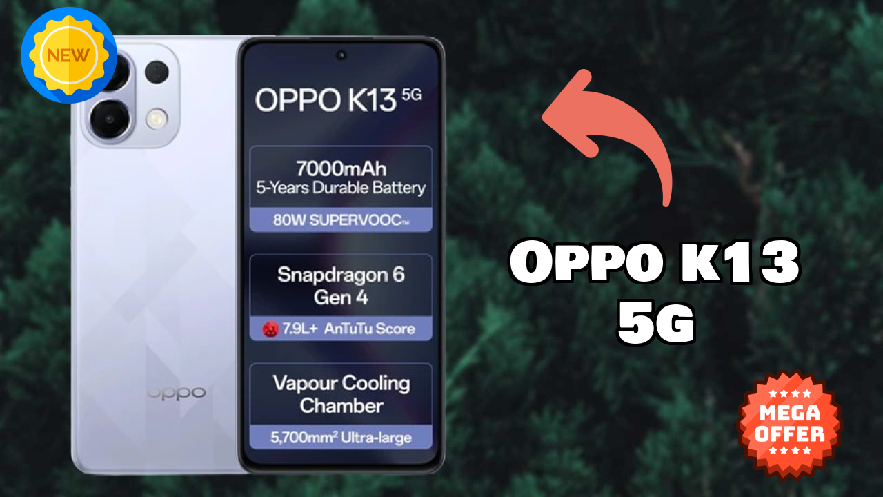OPPO K13 5G डिस्प्ले रिव्यु: 6.67 Inches (16.94 Cm) स्क्रीन टेस्ट