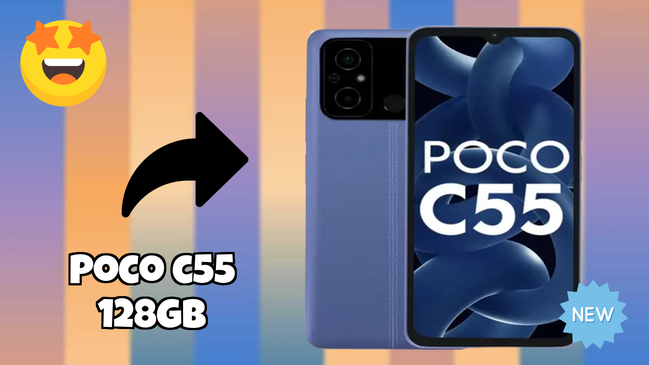 POCO C55 128GB डिस्प्ले रिव्यु: 6.71 Inches (17.04 Cm) स्क्रीन टेस्ट
