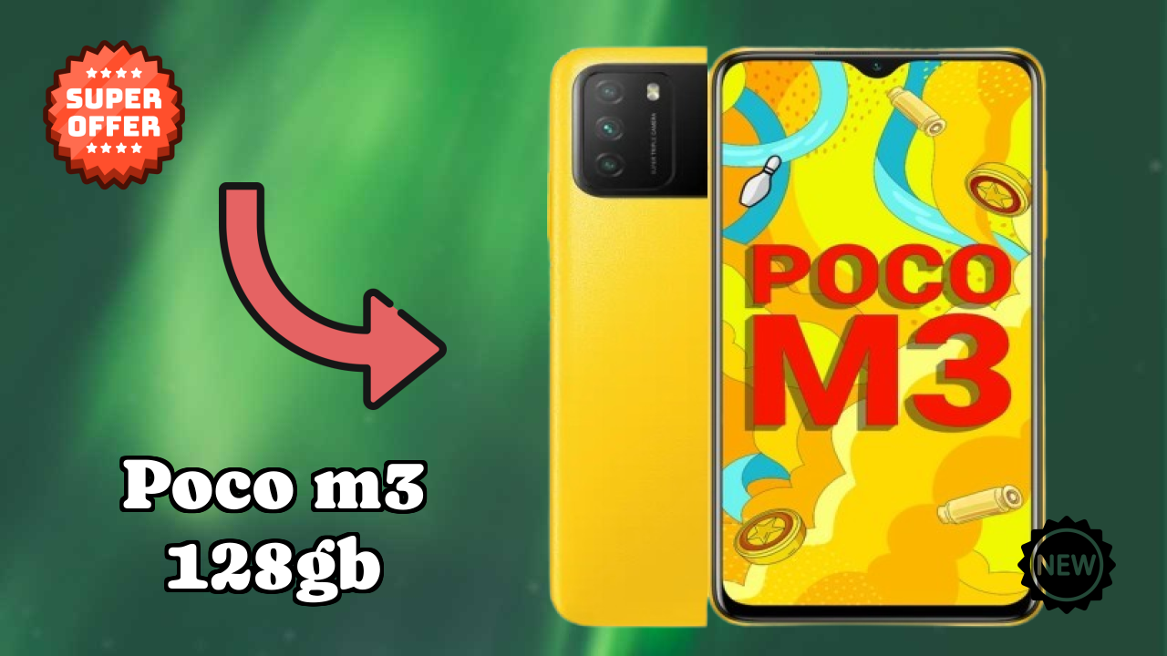 POCO M3 128GB 2026 सभी फीचर्स प्रतिद्वंद्वियों के साथ तुलना