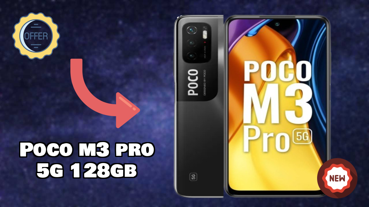 POCO M3 Pro 5G 128GB क़ीमत गिरावट अलर्ट: अब सिर्फ ₹16,499