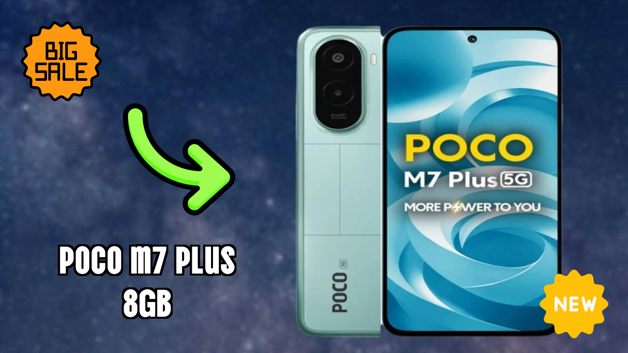 POCO M7 Plus 8GB डिस्प्ले साइज़: 6.9 Inches (17.53 Cm) स्क्रीन रिव्यु