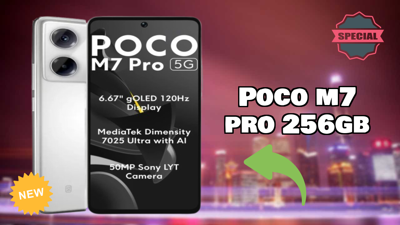 ₹14,499 पर POCO M7 Pro 256GB - इस फोन के बारे में सब कुछ