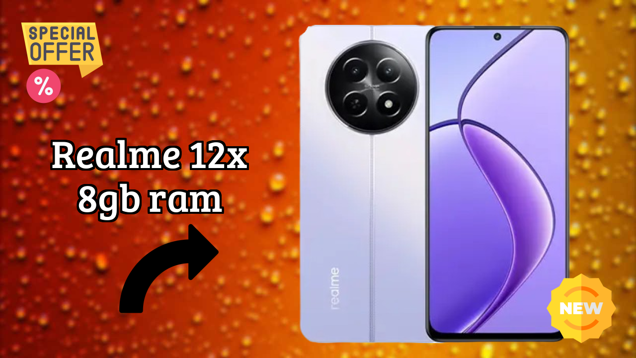 Realme 12x 8GB RAM टेस्ट: 8 GB RAM भारी ऐप्स को हैंडल करती है