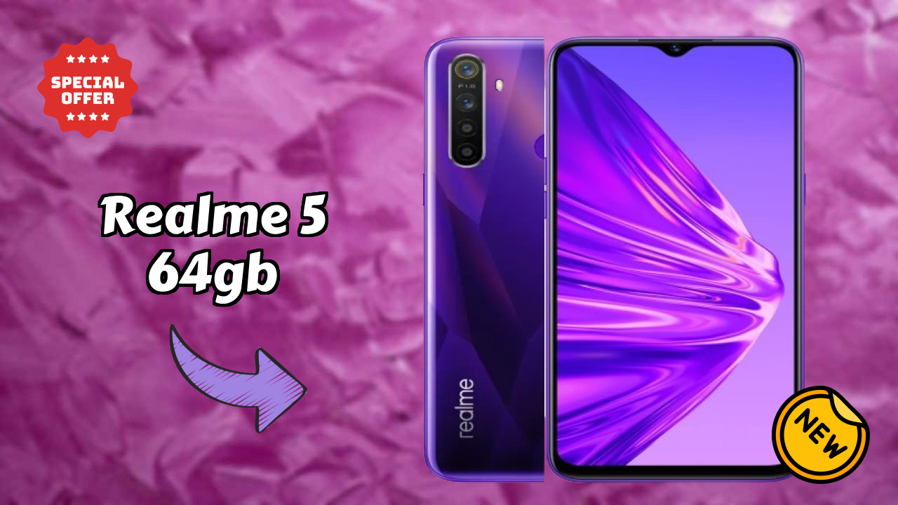  बेस्टबजट फोन अलर्ट: Realme 5 64GB अब सिर्फ ₹11,999 में