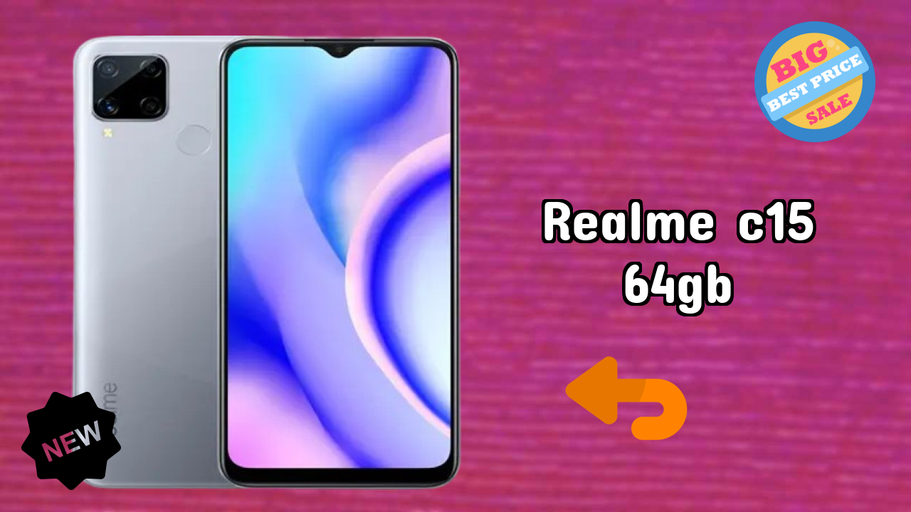 Realme C15 64GB क़ीमत गिरावट अलर्ट: अब सिर्फ ₹8,366