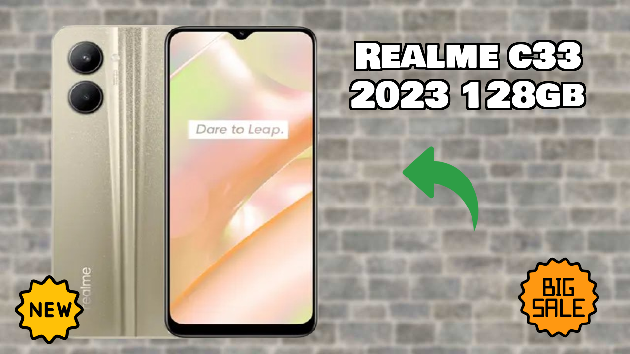 Realme C33 2023 128GB डिस्प्ले रिव्यु: IPS LCD स्क्रीन साइज़