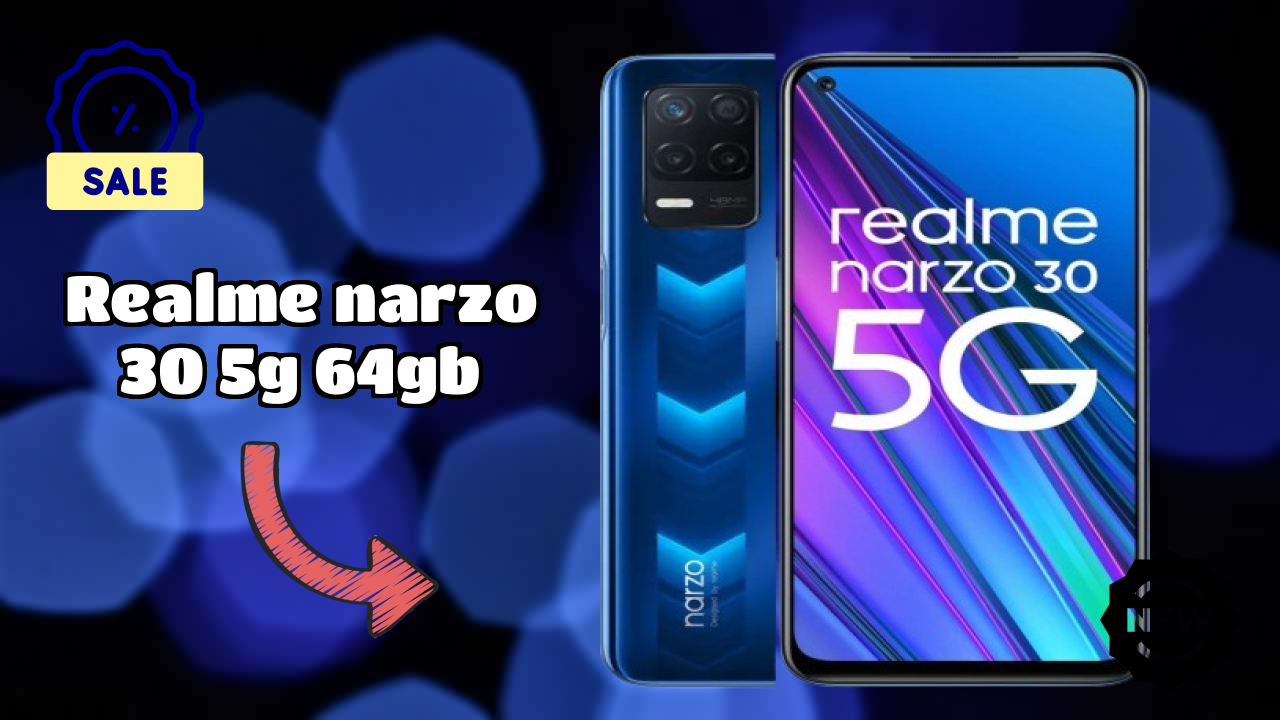 2026 Realme Narzo 30 5G 64GB के लिए क़ीमत: बहुत मजबूत डिस्प्ले और अधिक