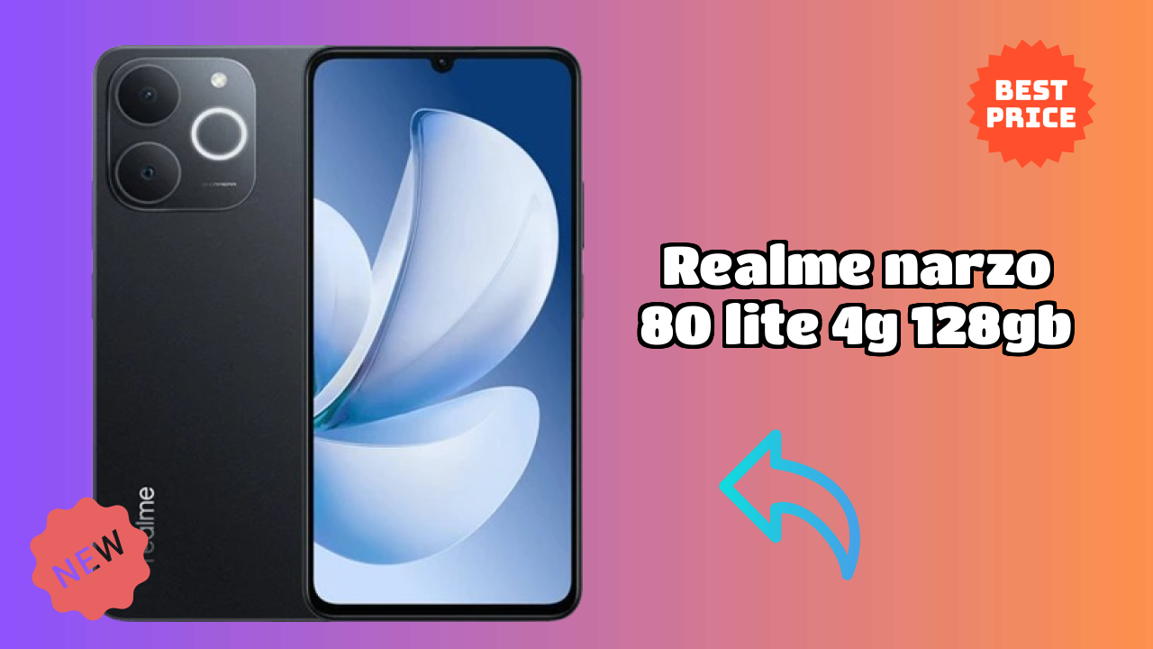 Realme Narzo 80 Lite 4G 128GB क़ीमत गिरावट अलर्ट: अब सिर्फ ₹7,199