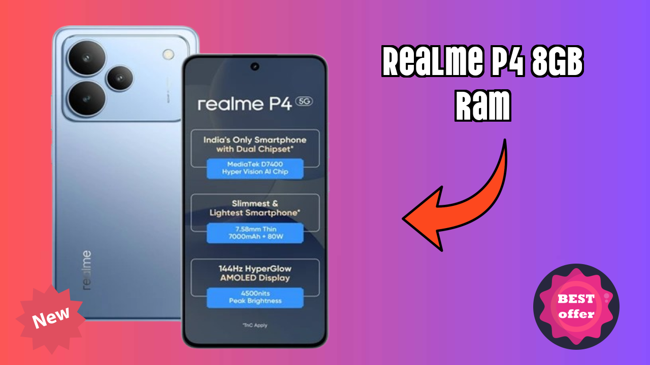 Realme P4 8GB RAM प्रोसेसर रिव्यु: MediaTek Dimensity 7400 Ultra स्पीड टेस्ट