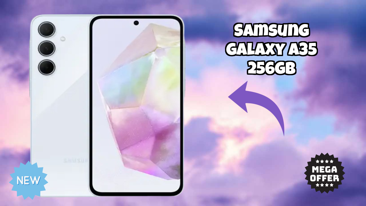 Samsung Galaxy A35 256GB डिस्प्ले साइज़: 6.6 Inches (16.76 Cm) स्क्रीन क्वॉलिटी