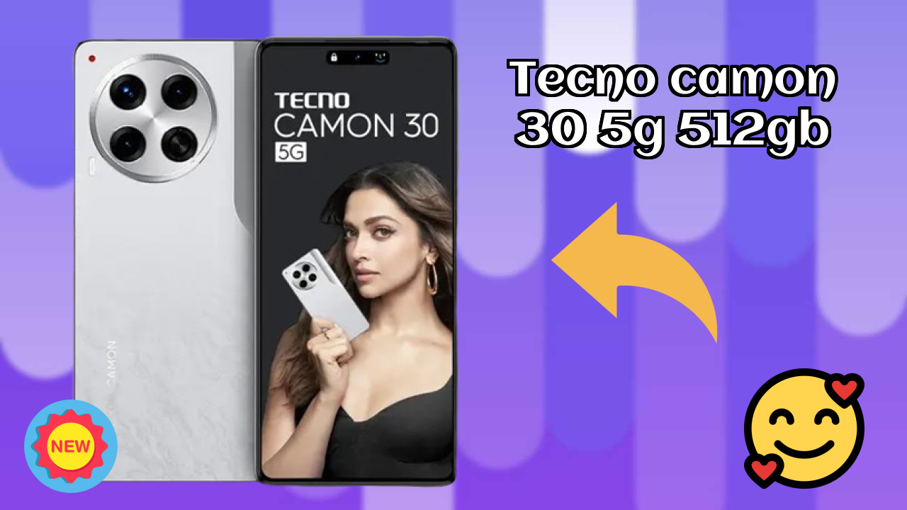 Tecno Camon 30 5G 512GB डिस्प्ले तकनीक: LTPS AMOLED क्वॉलिटी