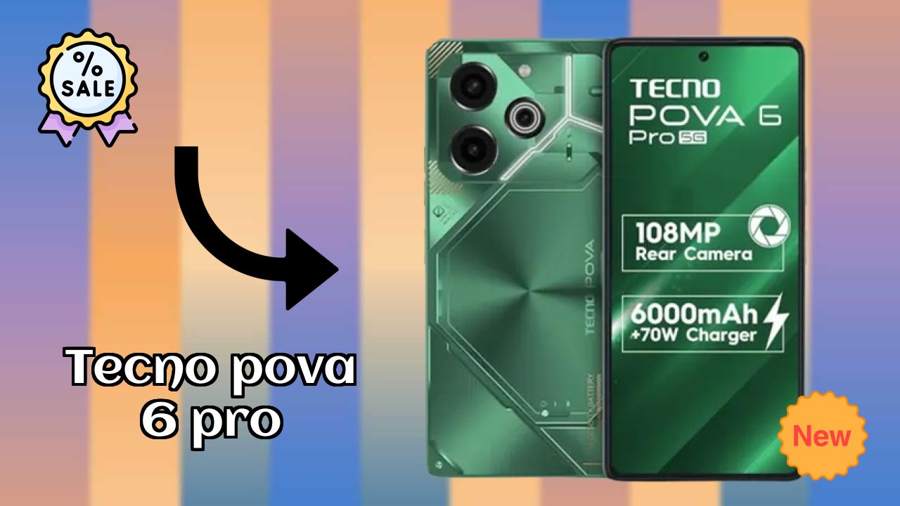 ₹19,999 पर Tecno Pova 6 Pro - पूरा स्पेसिफिकेशन