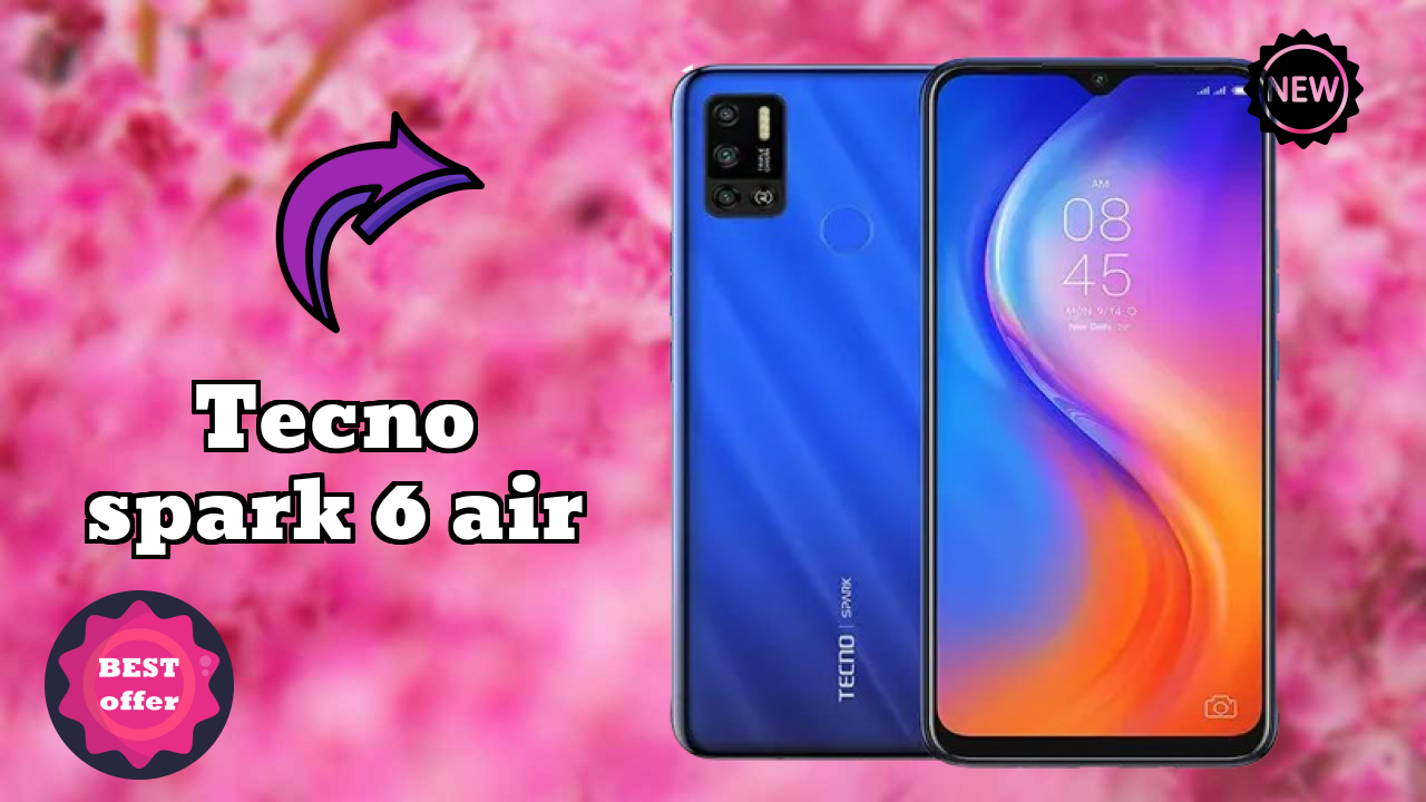Tecno Spark 6 Air डिस्प्ले साइज़: 7.0 Inches (17.78 Cm) स्क्रीन क्वॉलिटी