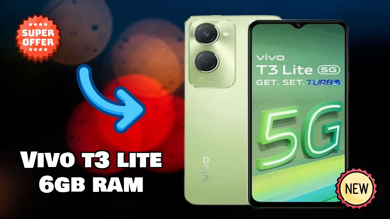 Vivo T3 Lite 6GB RAM बैटरी टेस्ट: क्या 5000 MAh पूरे दिन चलती है?