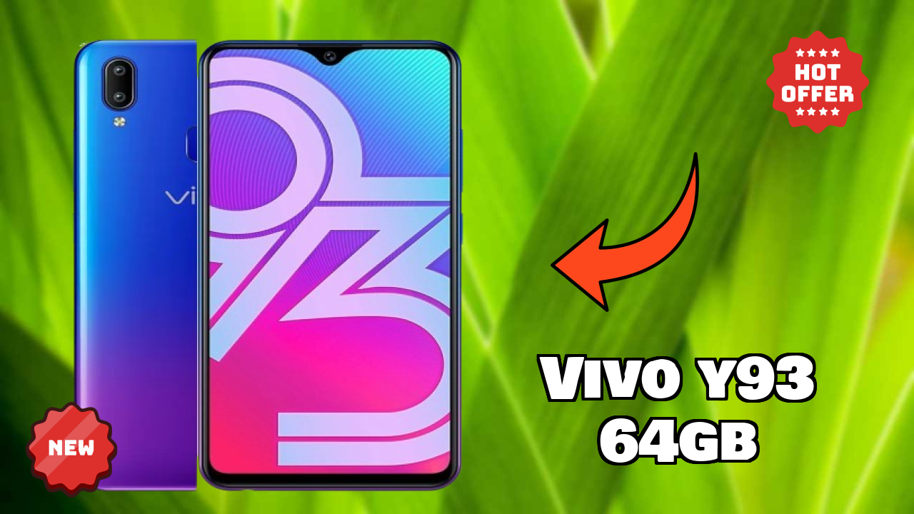 Vivo Y93 64GB क़ीमत गिरावट: सिर्फ ₹14,990 में उपलब्ध